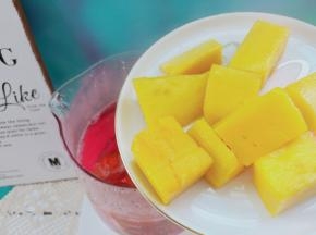 芒果丁【芒果提前切小方块】