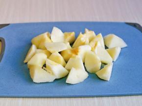 再切小块，不要太大。