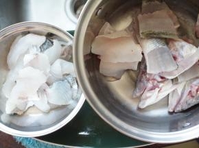 鲈鱼让卖家去骨取鱼片