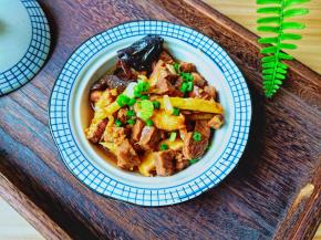 冬笋滋味鲜甜爽口！