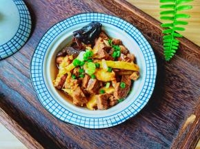 冬笋滋味鲜甜爽口！