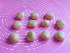 油酥也一样，分成11等份。