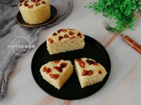 蒸好脱模，切块便可以吃啦