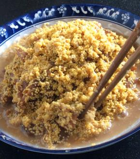 把底下的汤汁也放入盘中