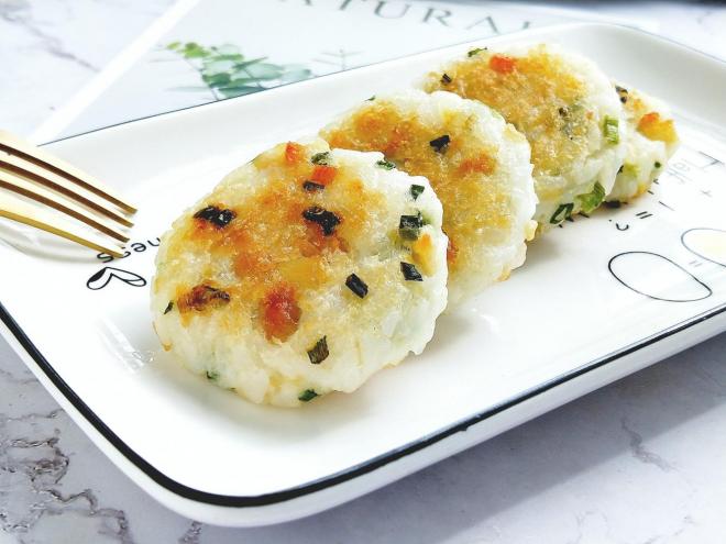 鸡胸肉山药米饼