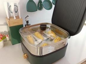 放温暖处发酵至1.5倍大，水开后上锅蒸13分钟，关火闷2分钟即可