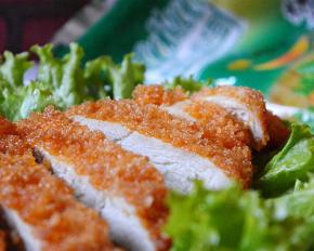 8 酥香美味的新奥尔良炸鸡排就做好了