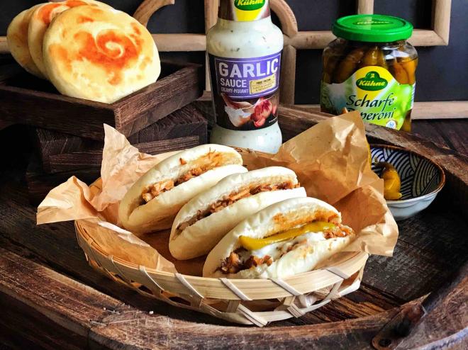 超好吃的白吉馍