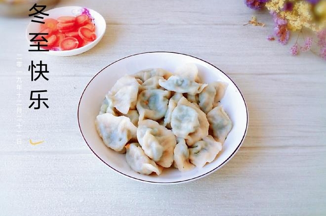 茴香鸡蛋馅饺子