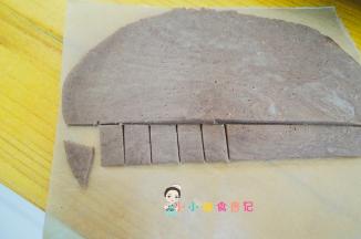 可可粉的却出小的长方形做树根