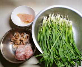 馅料食材准备好