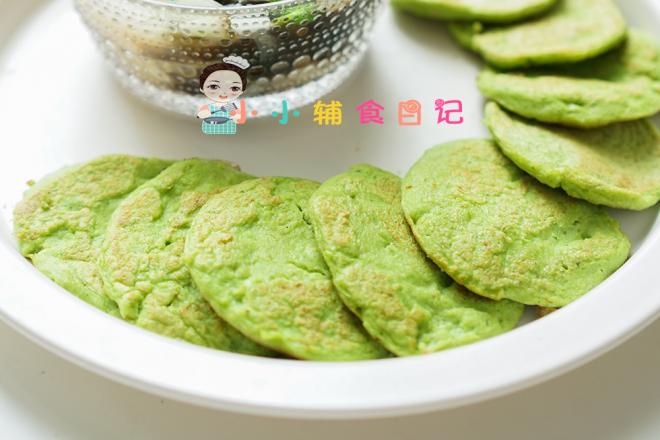 8个月以上谷物米青菜饼