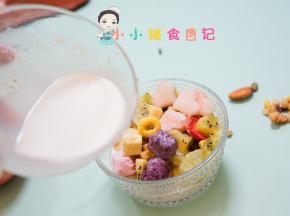 加入牛奶就可以吃咯，冬天可以用温牛奶