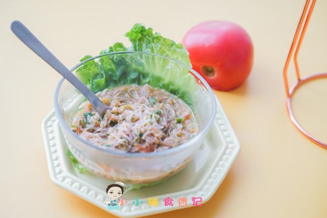 8个月以上西红柿龙须面