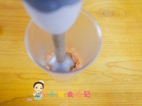 用料理棒打碎