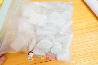 敲好就是这样的，密封冷冻保存，一般保存一年没问题