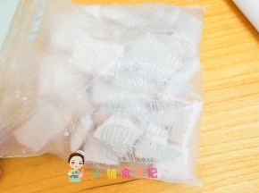 敲好就是这样的，密封冷冻保存，一般保存一年没问题