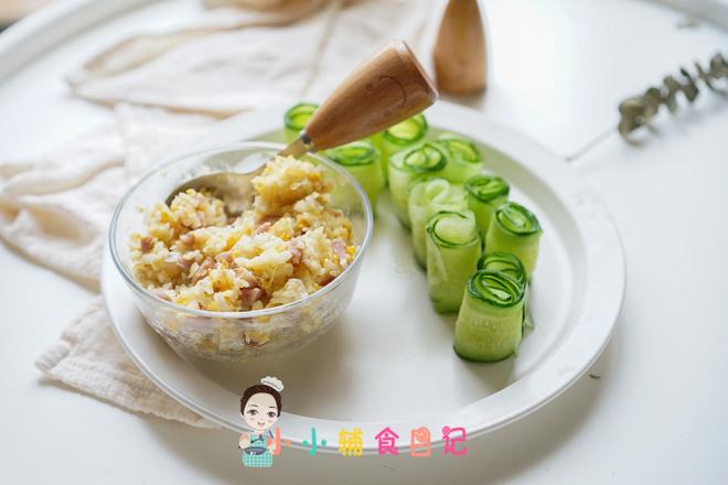 12个月以上香肠鳕鱼炒蛋粒粒面