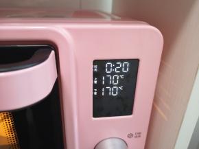 上下管170度烤20分钟。