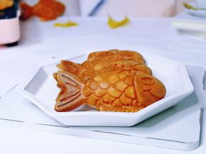 香甜松软红丝绒鲷鱼烧，好吃又好看。