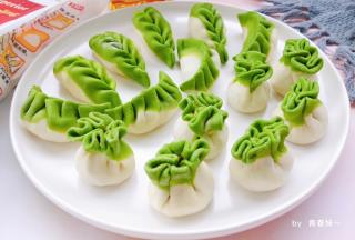 菠菜做出来的颜色真好看