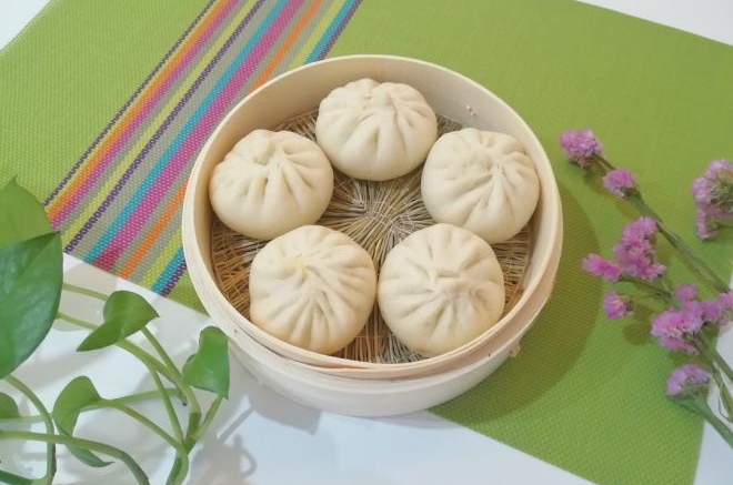 牛肉小笼包
