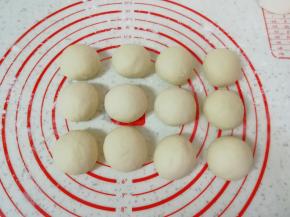 分成大小一致的小剂子。