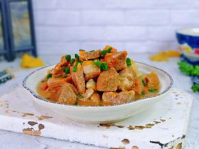 盛出装盘，大口吃肉。