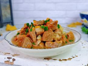 连汤带肉可以一起吃，特别好吃～