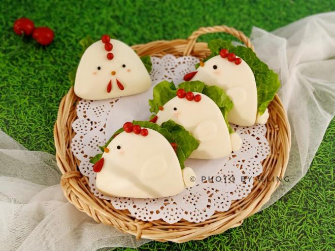 小鸡馒头饼夹