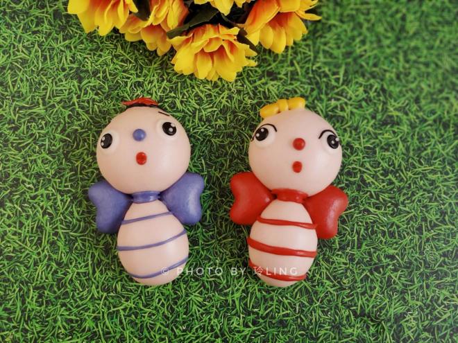 超卡哇伊的小蜜蜂馒头