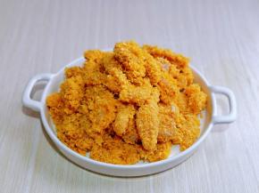 依次做完，一块鸡胸肉这么多。