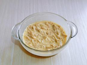 这里我强调一下如果不喜欢面糊太多的口感，可以少裹面糊，完全可以根据个人喜好来。