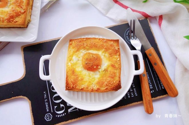 芝士糖心蛋吐司
