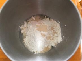 面粉清水酵母混合