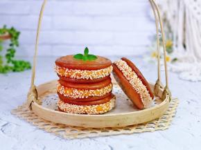 南瓜金钱饼做好喽～