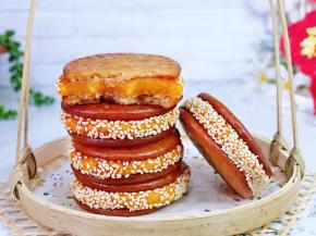 酥酥的饼干，香甜的南瓜糯米，口感超喜欢。