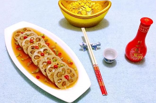 蒸藕夹