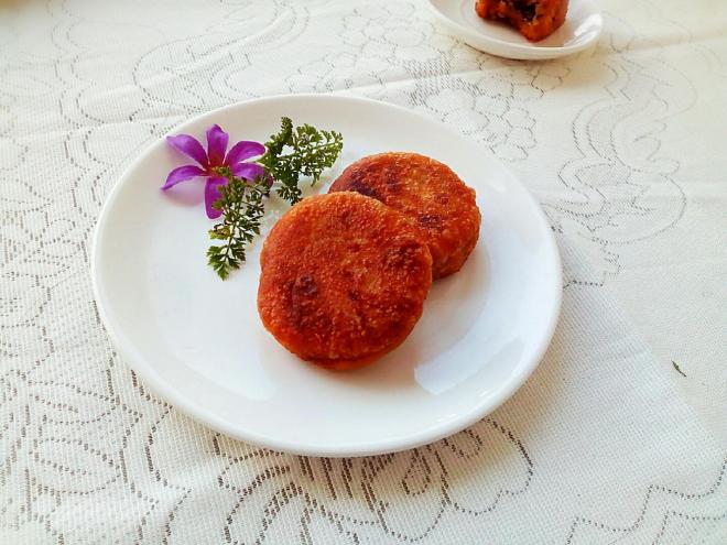 香煎南瓜饼