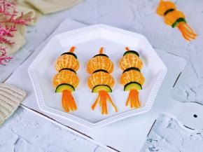 这样的果盘招待客人，非常有意义呀！同时也表达了主人的热情。