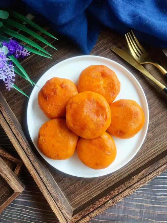 奶酪夹心红薯饼