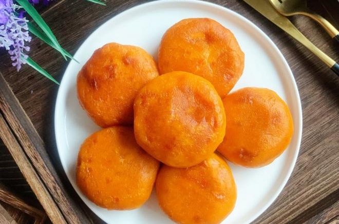 奶酪夹心红薯饼