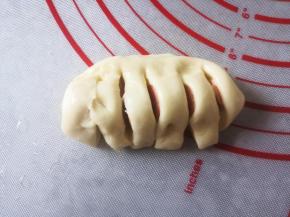 用刮板割6道，一边不要切断