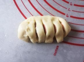 用刮板割6道，一边不要切断