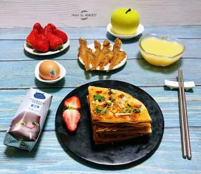 好丰盛的早餐会给你带来一天的好运