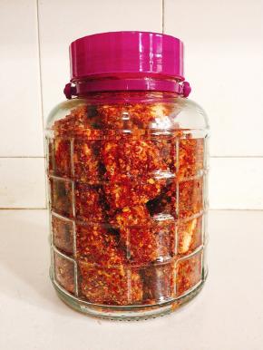 密封腌制一周左右即可食用！