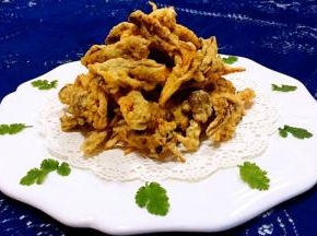 平菇入口是外酥里嫩口感棒极了