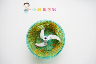 剁碎后是这样的，也可以用刀切碎