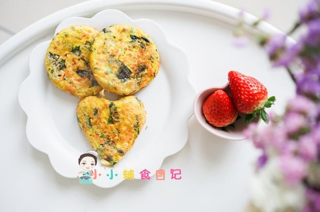 9个月以上三文鱼面条饼