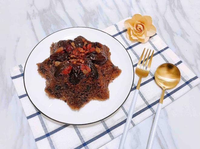 紫米红糖八宝饭